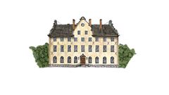 Illustration av Djursholms slott