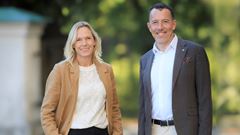 Johan Lindberg och Johanna Hornberger