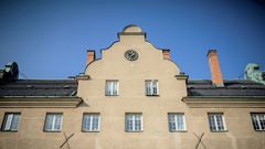 Fasaden på Djursholms slott.
