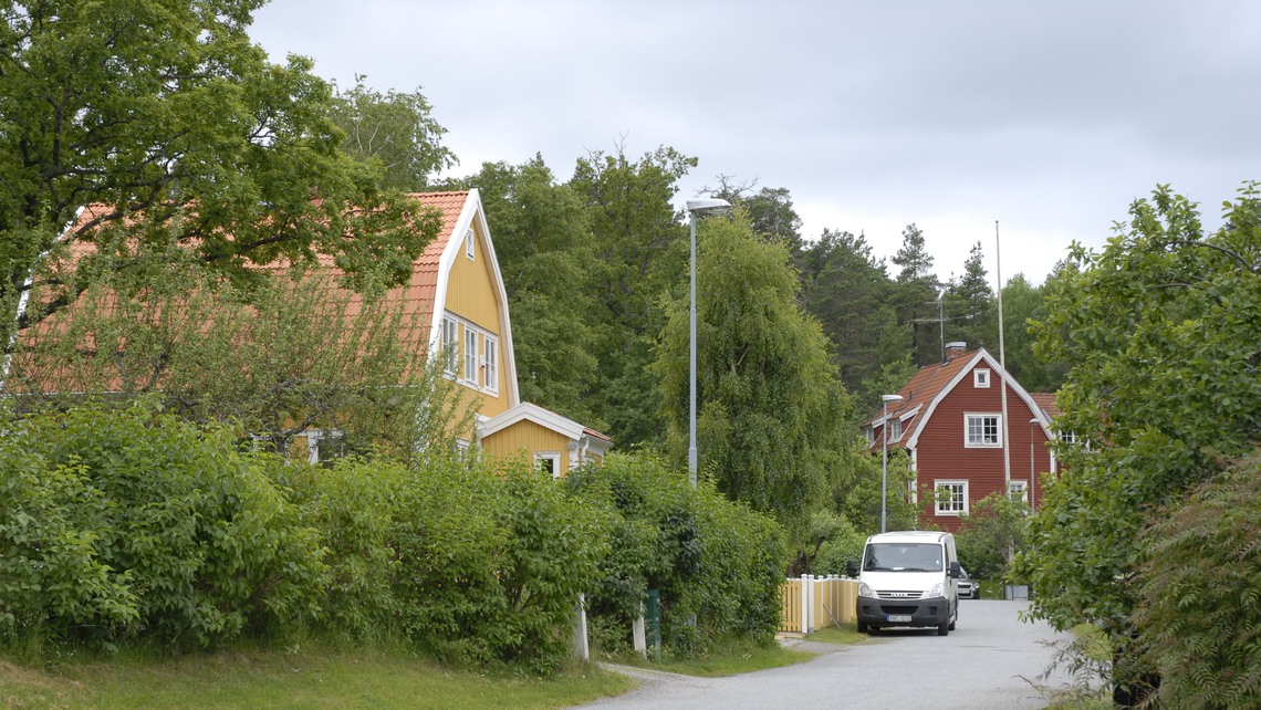 Villaområde i Stocksund.