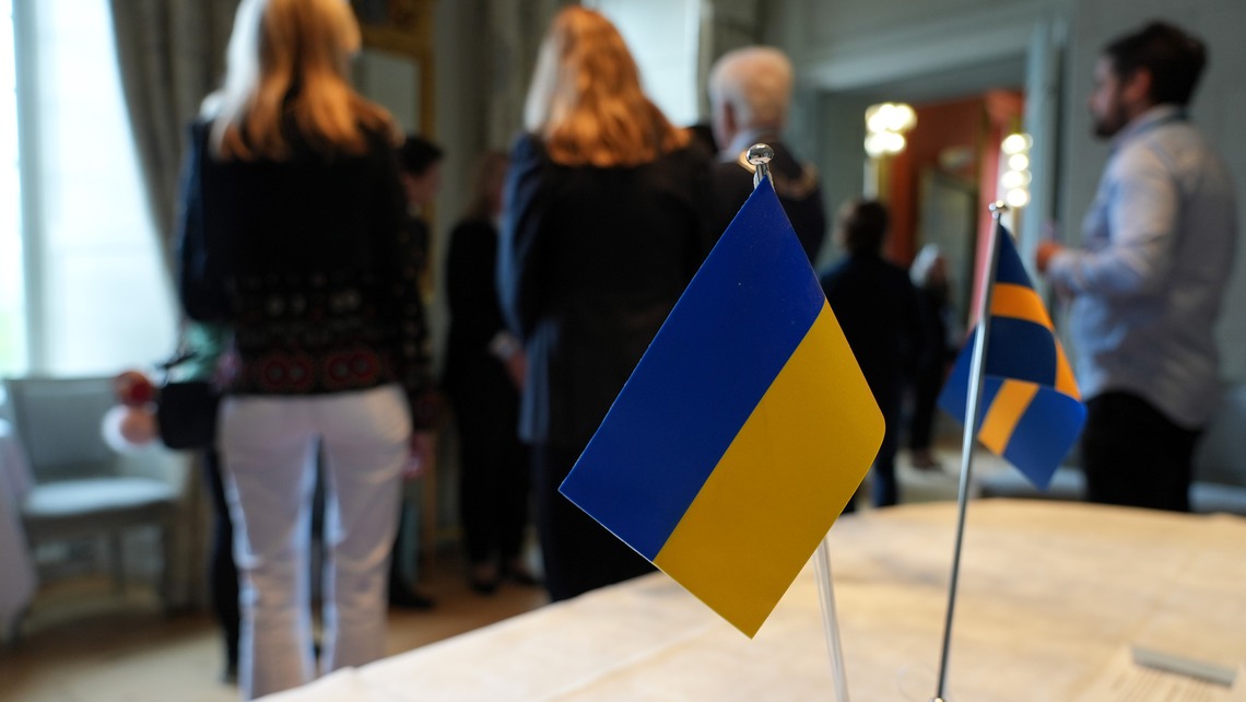 Signeringsceremoni med Ukrainsk vänort maj 2025