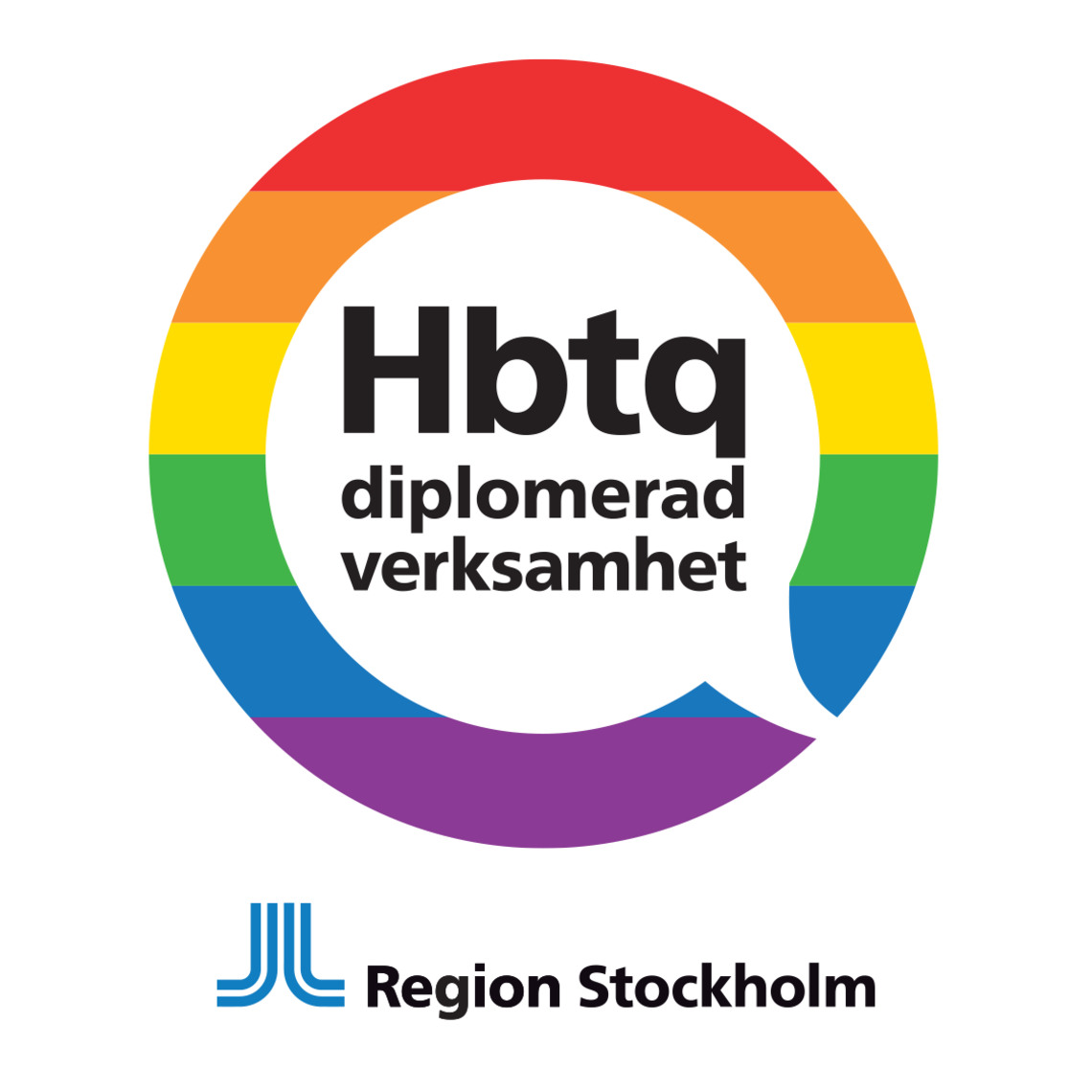 HBTQ diplomerad verksamhet logga